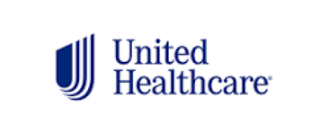 The UnitedHealthcare logo with a blue abstract shield design on the left and the words United Healthcare in blue text on the right.